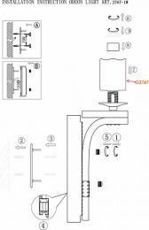 Бра Odeon Light Fabo  - 3